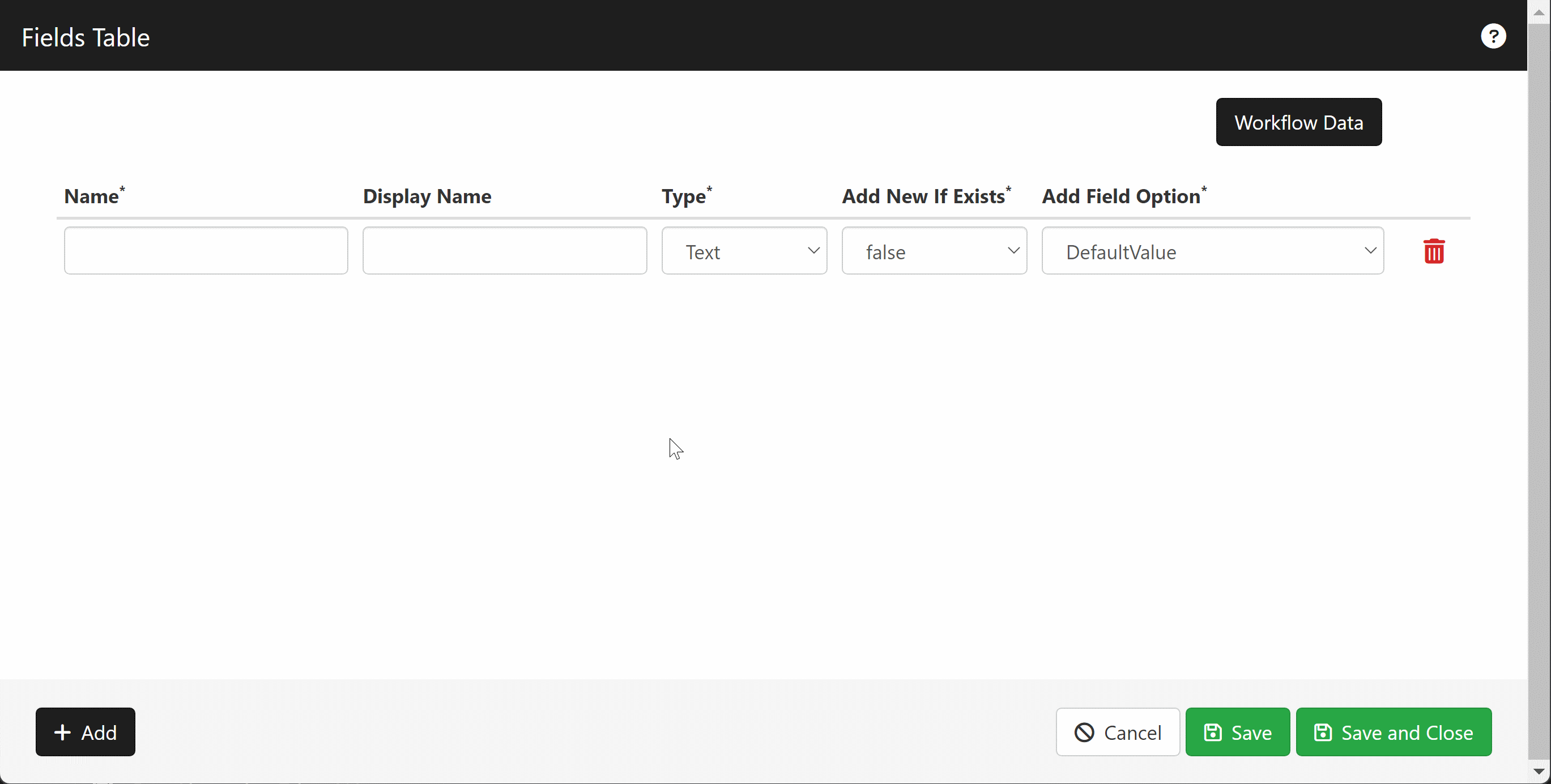 SharePoint List New Fields Example